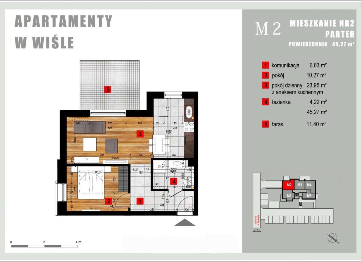 Apartament Wislanskie Skije Extérieur photo